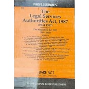 Professional Book Publisher's The Legal Services Authorities Act 1987 Bare Act 2024